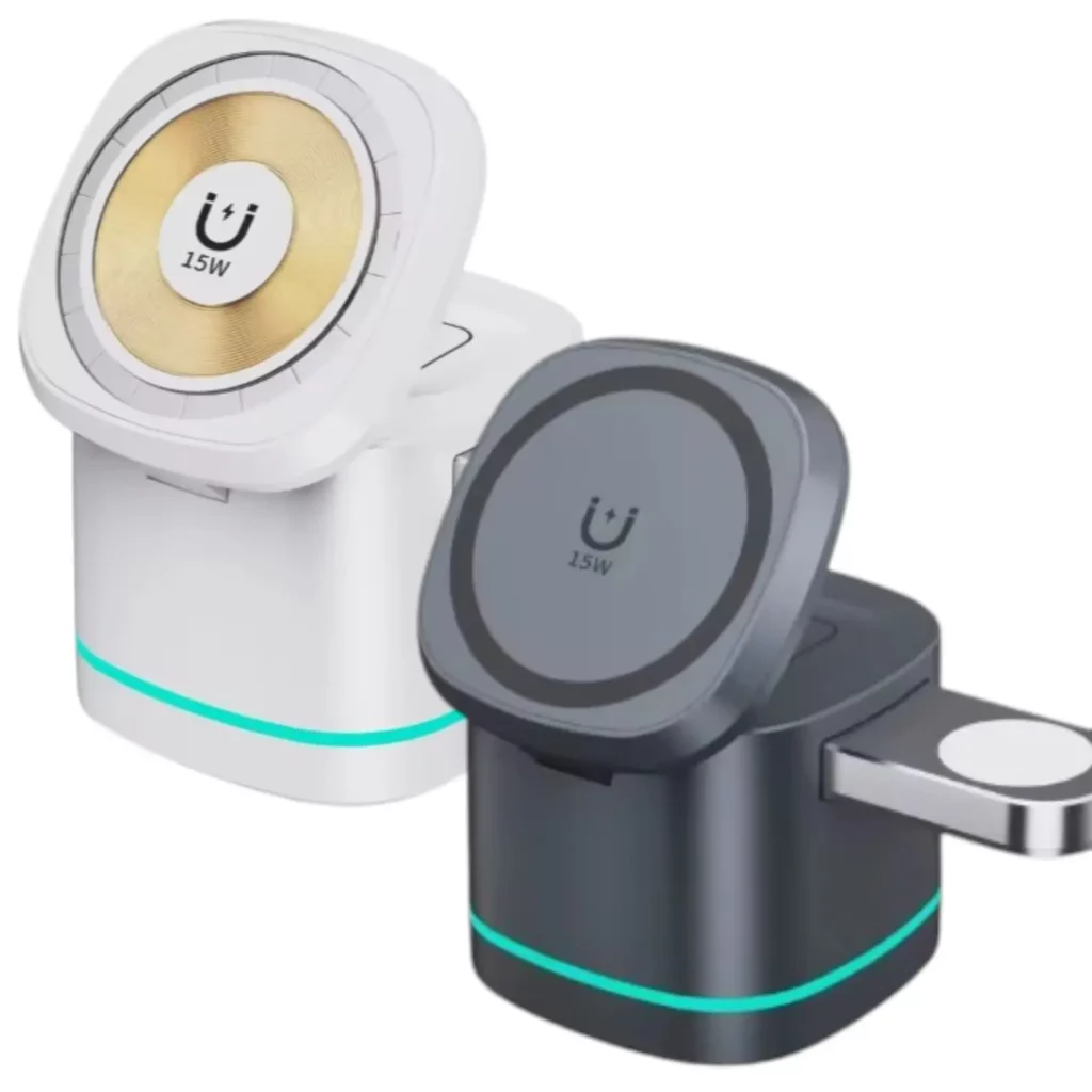 3in1 Power Station Wireless Charger